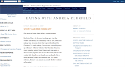 Desktop Screenshot of eatingwithandreaclurfeld.blogspot.com