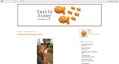 Desktop Screenshot of fairlyfishy.blogspot.com