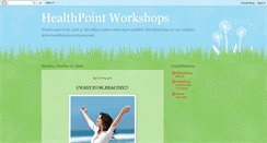 Desktop Screenshot of healthpointworkshops.blogspot.com