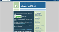 Desktop Screenshot of nabaztagfriends.blogspot.com