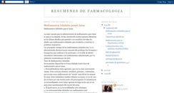 Desktop Screenshot of luislazo-resumenesdefarmacologia.blogspot.com