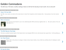 Tablet Screenshot of goldencommodores.blogspot.com