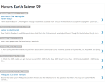 Tablet Screenshot of honorsearthscience09.blogspot.com