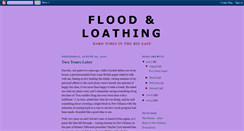 Desktop Screenshot of floodandloathing.blogspot.com