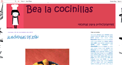 Desktop Screenshot of beacocinillas.blogspot.com