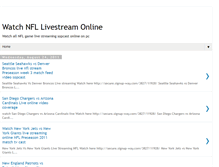 Tablet Screenshot of live-nfl-sopcast-tv.blogspot.com