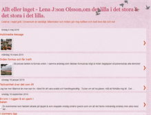 Tablet Screenshot of lena-alltelleringet.blogspot.com