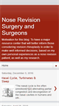 Mobile Screenshot of noserevisionsurgeryandsurgeons.blogspot.com