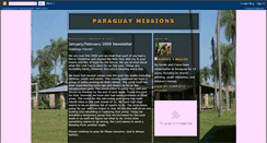 Desktop Screenshot of paraguaymissions2009.blogspot.com