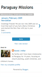 Mobile Screenshot of paraguaymissions2009.blogspot.com
