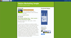 Desktop Screenshot of online-marketing-jungle.blogspot.com