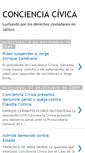 Mobile Screenshot of concienciajalisco.blogspot.com