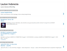 Tablet Screenshot of indonesiaocean.blogspot.com