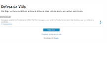 Tablet Screenshot of defesadavidanaseleicoes.blogspot.com