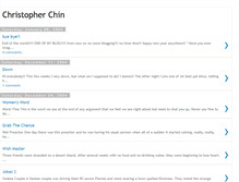 Tablet Screenshot of christopherchin.blogspot.com