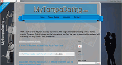 Desktop Screenshot of mytampadating.blogspot.com