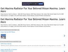 Tablet Screenshot of nissanmaxima2010.blogspot.com