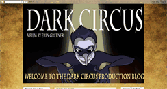 Desktop Screenshot of darkcircusfilm.blogspot.com