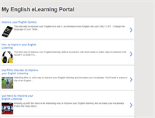 Tablet Screenshot of my-english-elearning.blogspot.com