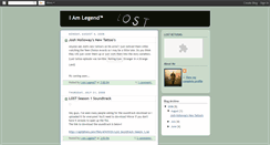 Desktop Screenshot of iamlegendlost.blogspot.com