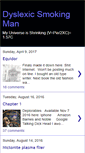 Mobile Screenshot of dyslexicsmokingman.blogspot.com