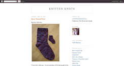 Desktop Screenshot of knittenknots.blogspot.com