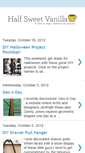 Mobile Screenshot of halfsweetvanilla.blogspot.com