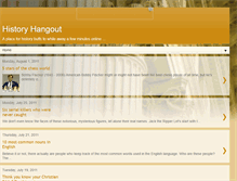 Tablet Screenshot of historyhangout.blogspot.com