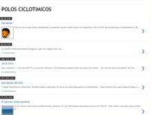 Tablet Screenshot of polosciclotimicos.blogspot.com