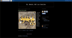 Desktop Screenshot of elbauldelasalsa.blogspot.com