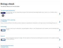 Tablet Screenshot of biobooke.blogspot.com