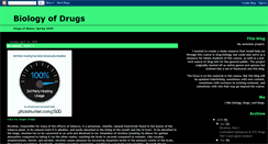 Desktop Screenshot of biologyofdrugs.blogspot.com