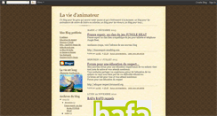 Desktop Screenshot of laviedanimateur.blogspot.com