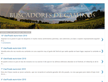 Tablet Screenshot of buscadoresdecaminos2.blogspot.com