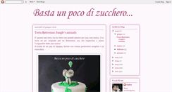 Desktop Screenshot of bastaunpocodizucchero-gabry.blogspot.com