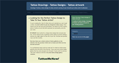 Desktop Screenshot of drawingsoftattoos.blogspot.com