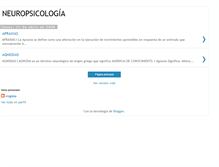 Tablet Screenshot of neuropsicologia-sanmartin.blogspot.com