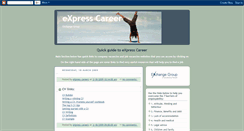 Desktop Screenshot of expresscareer.blogspot.com