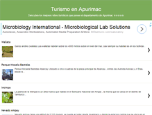 Tablet Screenshot of explorandoapurimac.blogspot.com