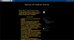 Desktop Screenshot of parlayhipico.blogspot.com