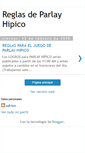 Mobile Screenshot of parlayhipico.blogspot.com