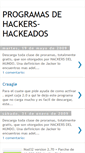 Mobile Screenshot of programasdehackers-hackeados.blogspot.com
