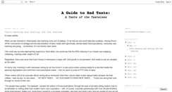 Desktop Screenshot of guidetobadtaste.blogspot.com