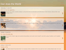 Tablet Screenshot of dandoestheworld.blogspot.com