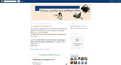 Desktop Screenshot of dibujoypintoconsoftwarelibre.blogspot.com
