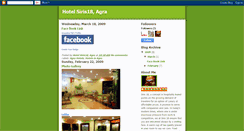 Desktop Screenshot of hotelsiris18agra.blogspot.com