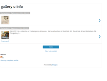 Tablet Screenshot of galleryuinfo.blogspot.com