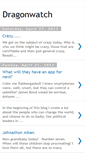 Mobile Screenshot of dragonwatch-south.blogspot.com