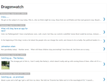 Tablet Screenshot of dragonwatch-south.blogspot.com