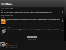Tablet Screenshot of kimidaniel.blogspot.com